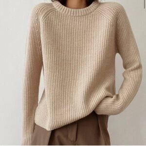 Jenni Kayne Cashmere Fisherman Sweater (XS)